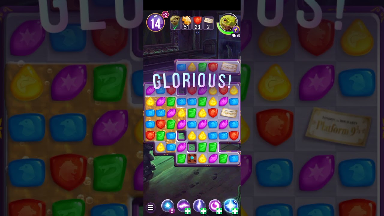 Harry Potter: Puzzles & Spells level 864 no boosters