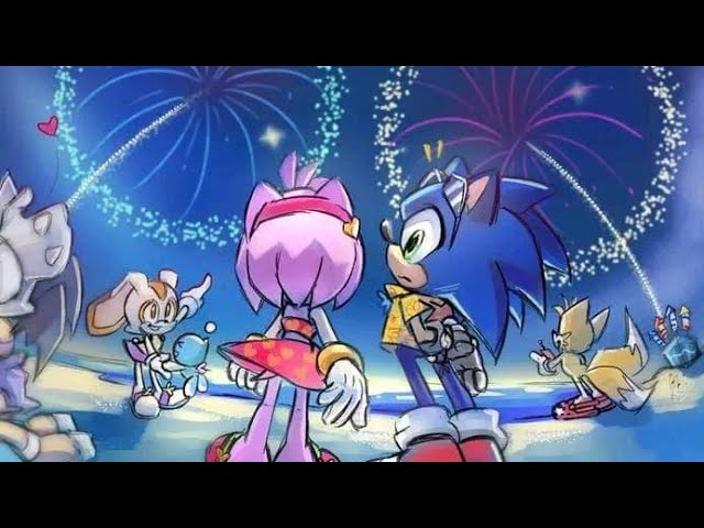 X 上的Charuzu2712：「IDW Sonamy comic page #SonAmy