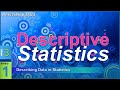 DESCRIPTIVE Statistics: Describing Data for Statistics (3-1)