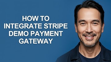 How to integrate Stripe Demo Payment Gateway - KevinHowTo