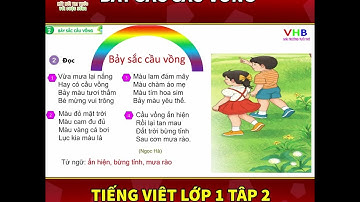 Bảy sắc cầu vồng | Tiếng Việt lớp 1 tập 2 | Sách kết nối tri thức với cuộc sống
