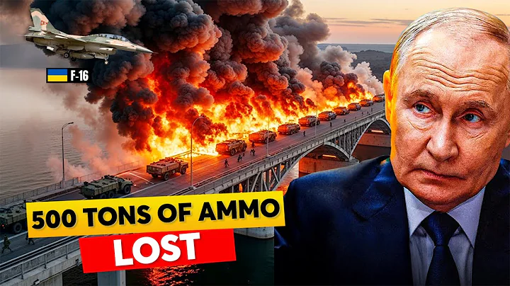 Ukraine Let Russian Convoys to Pass By Crimea Bridge - Then BLEW It Up