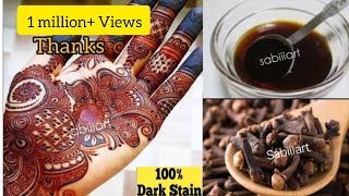 Secret for Dark Stain| How to Make Dark Stain Mehndi Con | Henna Pest |mehndi