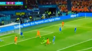 Всі голи в матчі між Нідерландами та Україною на Євро - 2020  Ярмоленко і Яремчук