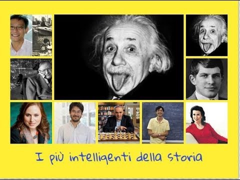 THE 10 HIGHEST IQs IN HISTORY [italiano - agg. 2016] | 5 Years on YOUTUBE!🎉