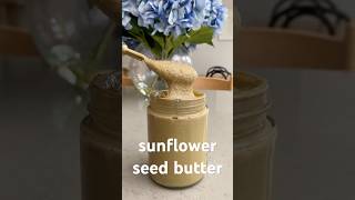 Day 61 of 100: Sunflower Seed Butter 🥜: https://glow-diaries.com/homemade-sunflower-seed-butter/