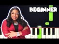 Way Maker - Sinach | BEGINNER PIANO TUTORIAL + SHEET MUSIC by Betacustic