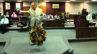 Praying, Reciving the Offering, 2pm October 16, 2011