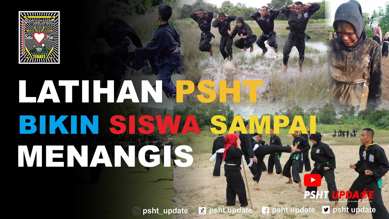 🔴 Kerasnya Latihan SH Terate // Siswa Sampai Menangis 