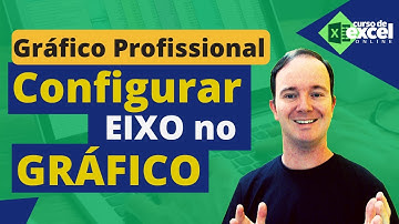 Como CONFIGURAR EIXOS de um GRÁFICO Profissional no EXCEL | Curso de Excel OnLine