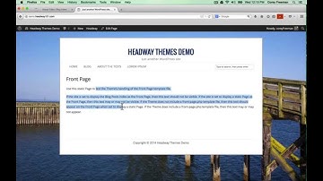 Headway 3.7 Quickstart Video: Build a Website in 15 Minutes or Less