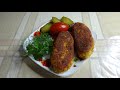 Картофельные зразы с куриным фаршем