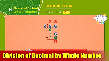 G4 - Module 30 - Intro - Division of Decimal by Whole Number | Appu Series | Grade 4 Math Learning