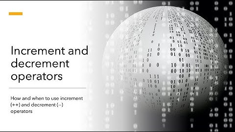 BeezMind C++ Programming - Increments and decrements operators