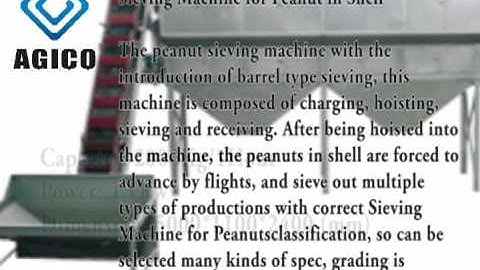 Peanut Sieving Machine, Peanut Machine, Sieving Machine for Peanut in Shell