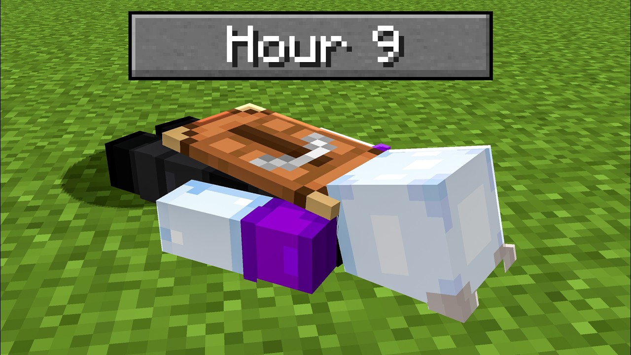 11 Straight Hours of Minecraft Hardcore...