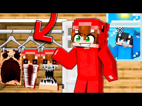 Usé DISFRACES TERRORÍFICOS para Asustar a Mis Amigos en Minecraft!