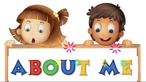 About Me/ About Myself/ How to Introduce Myself/ All About Me/  GRADE 1/Class 1/ EVS/ Lesson 1