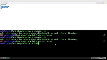 Fixing Scripts from Pastebin Linux Shell Tutorial