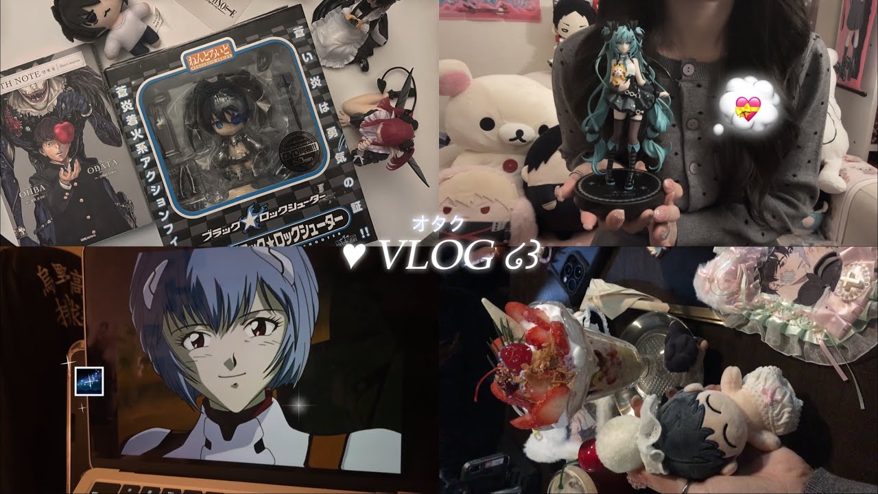 𝑉𝐿𝑂𝐺 ♡。·˚ 오타쿠 둘이 만나면 엔딩은 파산일 것이다 • 홍대 오타쿠 투어 • 굿즈샵 • 미쿠 피규어 • 에반게리온 • 데스노트