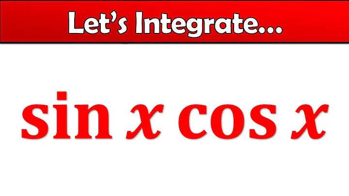 Integral of sin(x)cos(x) using Integration by Substitution - Complete Walkthrough
