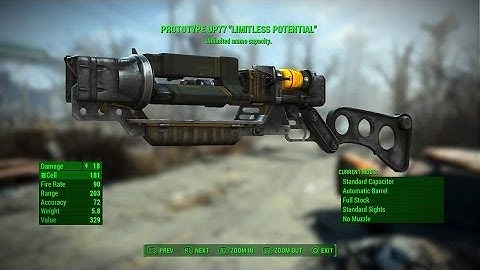 Fallout 4 Prototype UP77 Legendary Laser Rifle location