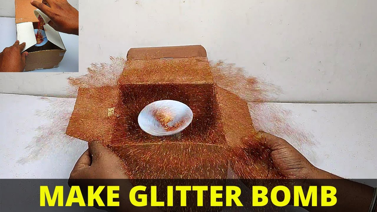 Make a Glitter Surprise Package