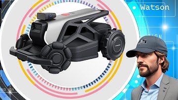 Airseekers Tron Lawn Mower - 5 Camera AI Vision - The Most Versatile Robotic Lawn Mower Ever