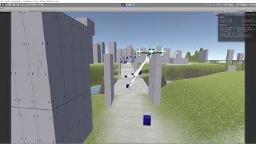 On Rails Shooter Test Run