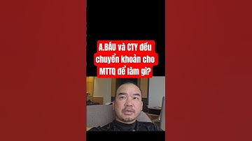 A.BÁU và CTY đều chuyển khoản cho MTTQ để làm gì? #lavlognt #doanvanbau