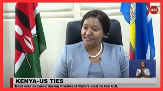 Kenya-US Ties I One on One with Trade CS Rebecca Miano