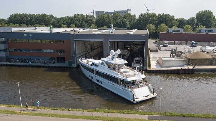 The launch of Mulder Shipyard's Project Wildcard