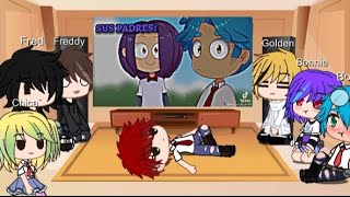 💜💙fhs reaccionan al BxB💜💙 #fnafhs