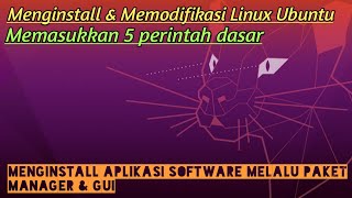 Menginstal Linux Ubuntu, Memasukkan 5 perintah dasar, & Menginstall aplikasi software screenshot 4