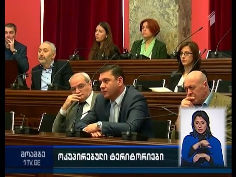 პარლამენტში ტერიტორიული მთლიანობის აღდგენის დროებითი კომისიის სხდომა გაიმართა