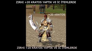 SLoweRMt2 İcler Son Donuşum Yaptık Zırhı +20 Kratos Yaptık