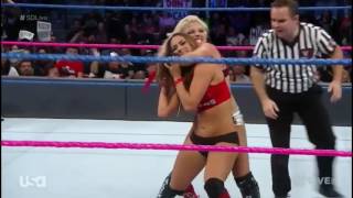Download lagu WWE Smackdown Live, Becky Lynch and Nikki bella vs Alexa Bliss and Carmella