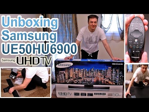 Samsung UE50HU6900 Unboxing