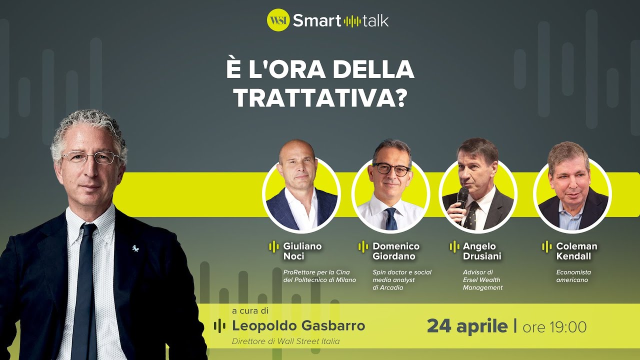 WSI Smart Talk - È l'ora della trattativa?