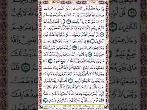 سورة آل عمران ص 54 الغامدي