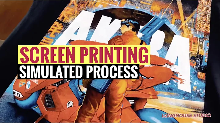 Screen Printing Simulated Process