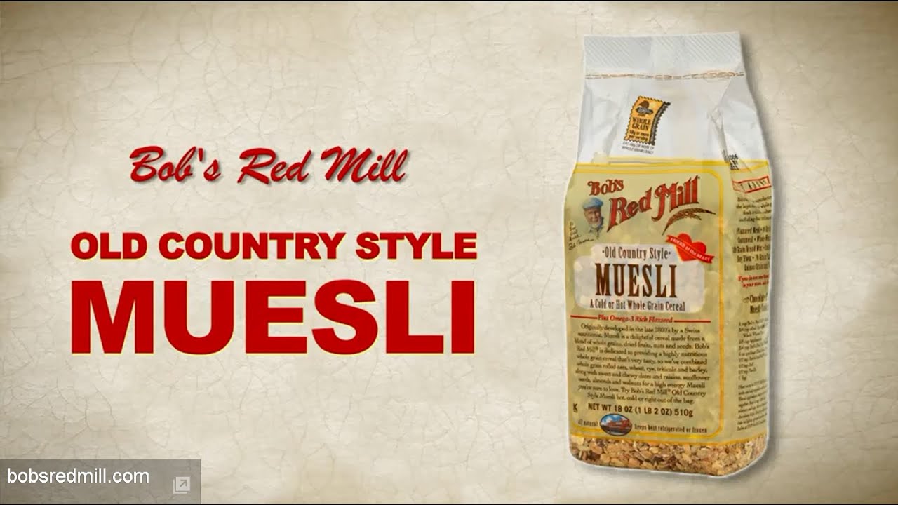 Old Country Style Muesli | Bob's Red Mill - YouTube