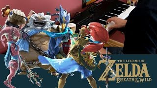 The Legend of Zelda: Breath of the Wild | Champion Themes - Piano Medley chords