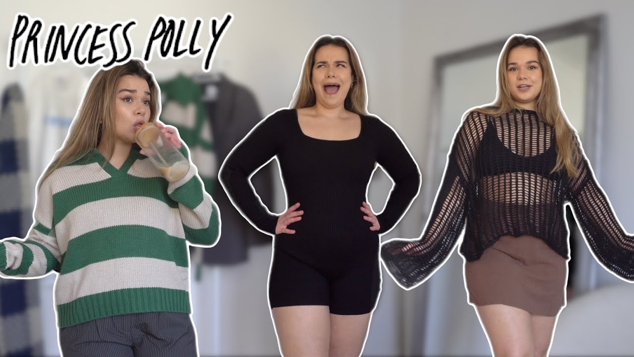 I bought a whole NEW wardrobe for Winter *princess polly haul + discount code*