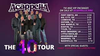 Acappella is going back ON TOUR!