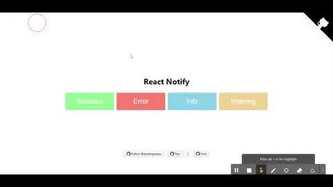 React-Notify