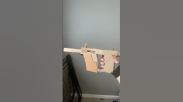 Cardboard Kriss-Vector #callofduty #warzone #gun #cardboard #cardboardgun