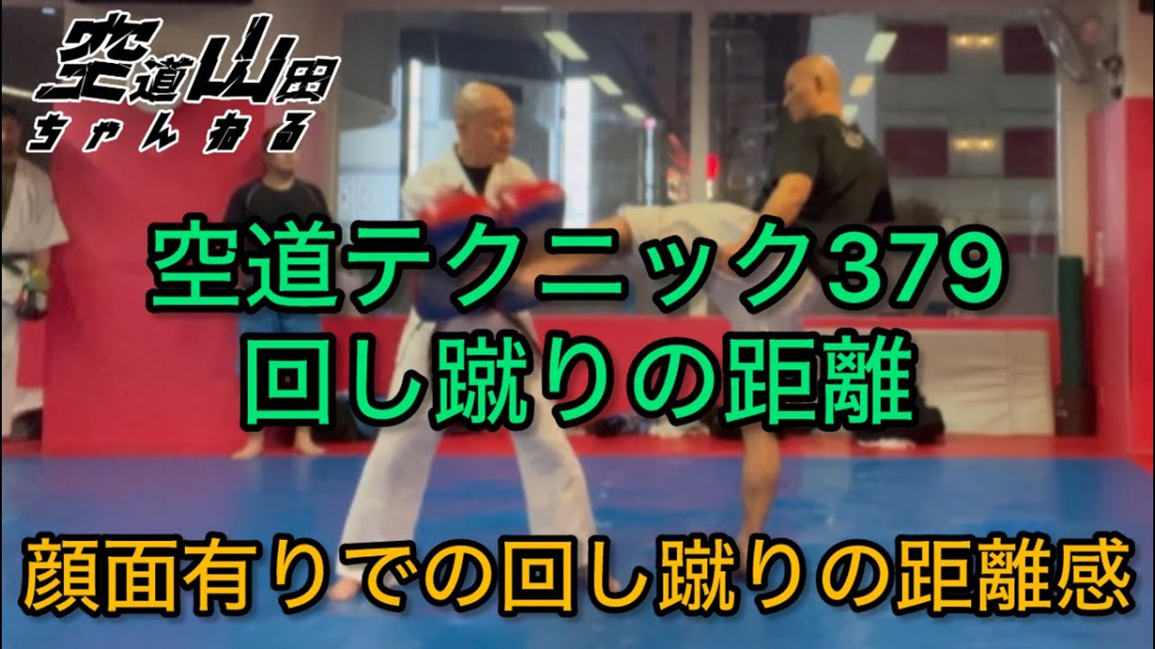 【武道】空道テクニック379「回し蹴りの距離」【格闘技】