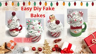 How to Make Fake Bake Cupcakes