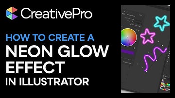 Illustrator: How to Create a Neon Glow Effect (Video Tutorial)